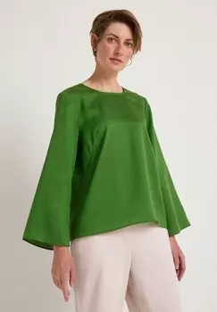 Блуза MIT SCHLITZEN LANIUS, зеленый