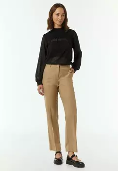 Блуза MIT SMOK-DETAIL comma, черный