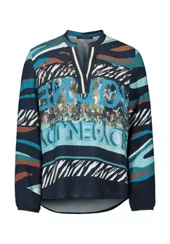 Блуза MIT STEHKRAGEN Betty Barclay, синий