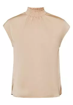 Блуза MIT STEHKRAGEN zero, бежевый