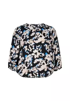 Блуза MIT UND KITTEL Zizzi, цвет Mottled Black