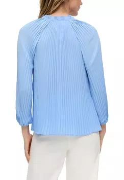 Блуза MIT VOLANT s.Oliver BLACK LABEL, светло-голубой