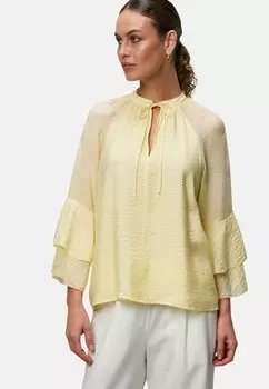 Блуза MIT VOLANTRMELN zero, желтый