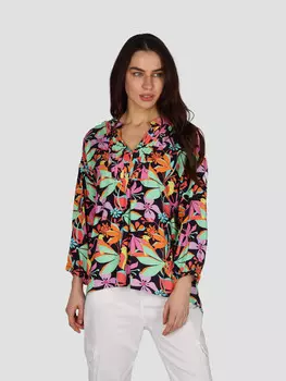 Блуза MOD, цвет pink flower allover