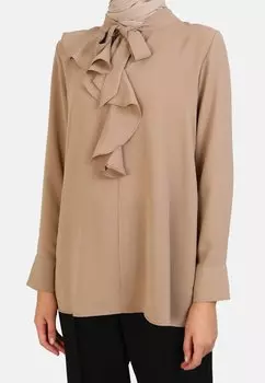Блуза Modanisa, светло-коричневый