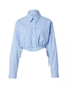 Блуза Monki, светло-синий