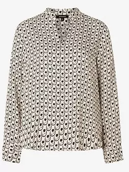 Блуза More & More Bluse, цвет Creme/Schwarz