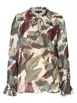 Блуза More & More, цвет beige/grn