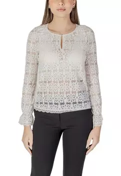 Блуза Morgan Lane кружевная, бежевый