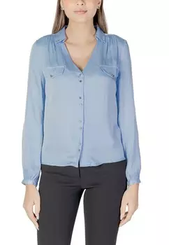 Блуза Morgan Lane с вырезом, светло-голубой