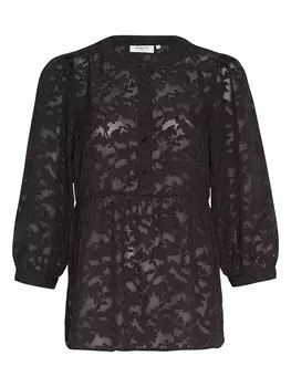 Блуза MOSS COPENHAGEN Calandra, черный