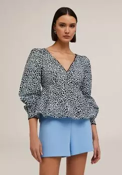 Блуза Motivi, светло-голубой