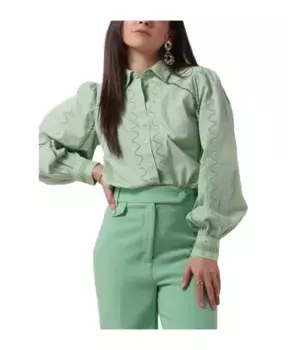 Блуза мятной мечты Y.A.S, зеленый