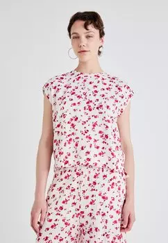 Блуза MSCH Copenhagen, красный