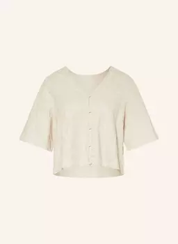 Блуза мщилектра Msch Copenhagen, бежевый