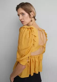 Блуза MUNTHE, желтый