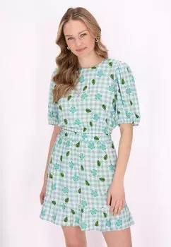 Блуза myMo, бирюзовый