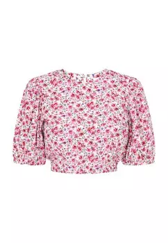 Блуза MYMO, цвет Pink/White