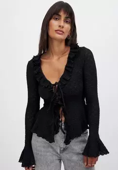 Блуза NA-KD, черный