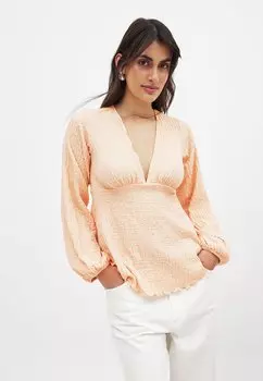 Блуза NA-KD, оранжевый