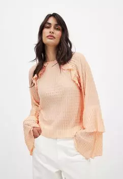 Блуза NA-KD, оранжевый