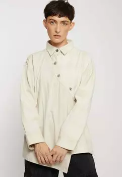 Блуза на пуговицах HERMAN&CO, бежевый