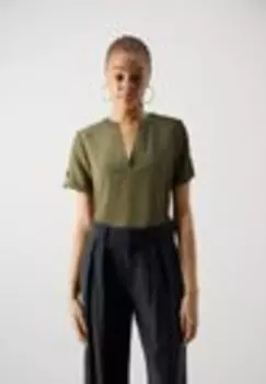 Блуза на пуговицах JDYOLLI V NECK Jdy, хаки