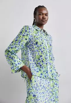 Блуза на пуговицах Madison Baum und Pferdgarten, зеленая