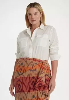 Блуза на пуговицах Ralph Lauren, белый