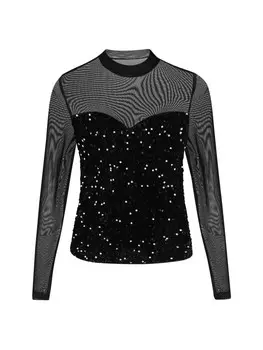 Блуза NAEMI Blouse, черный