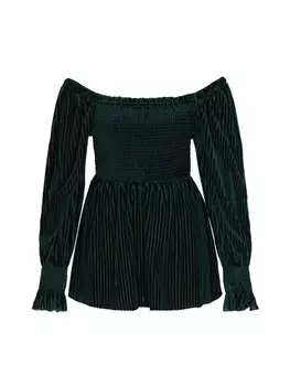 Блуза NAEMI Blouse, цвет Black Green