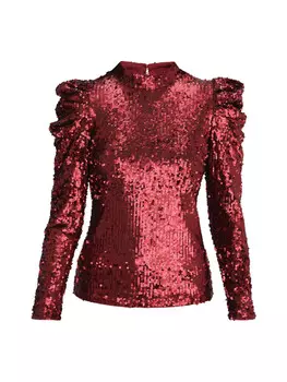 Блуза NAEMI Blouse, цвет Burgundy