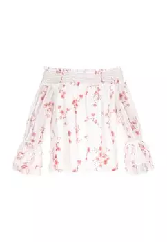 Блуза NAEMI Fashion Look, белый