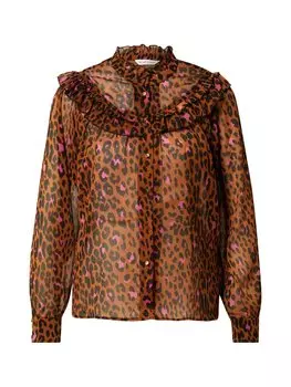Блуза Naf Naf, цвет Cognac