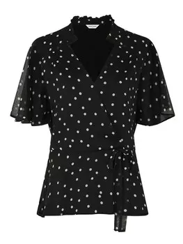 Блуза Naf Naf POPPY, черный