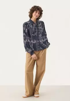 Блуза NAJIA Part Two, темно-синий