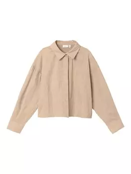 Блуза NAME IT Blouse, бежевый