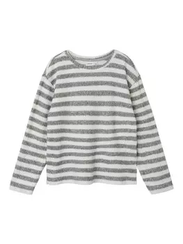 Блуза NAME IT Blouse, цвет Grey/Dark grey