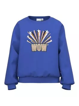 Блуза Name It NKFVENUS LS SWEAT BRU O1, синий