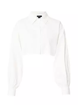 Блуза Nasty Gal, белый