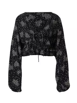 Блуза Nasty Gal, темно-синий