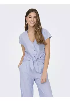 Блуза NELLI KNOT JDY, кремовый