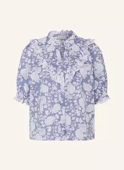 Блуза NEO NOIR MANET BELLE mit Stickereien, белый