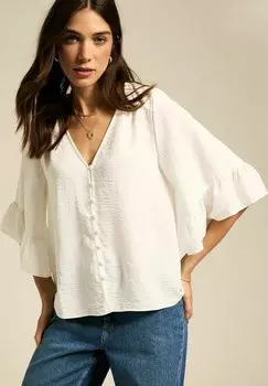 Блуза New Look, кремовый