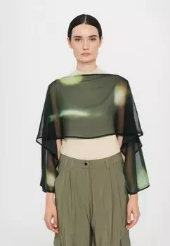 Блуза NEWCIOE MAX&Co., темно-зеленый