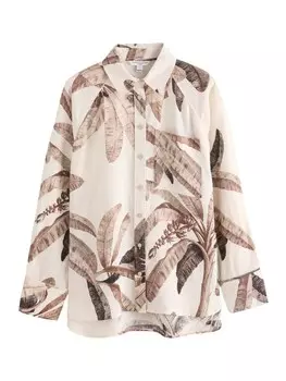 Блуза Next, цвет Light beige/Brown