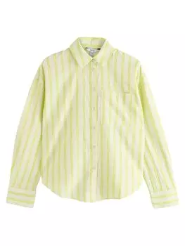 Блуза Next, светло-зеленый