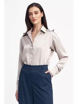 Блуза Nife Bluse, бежевый