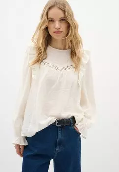 Блуза NISIW InWear, кремовый