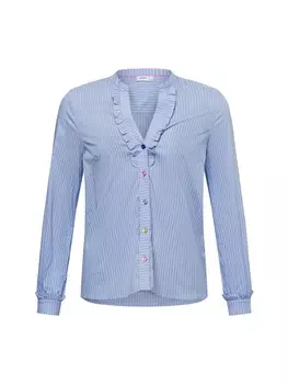 Блуза NMPH Bluse Nufarrah, светло-синий